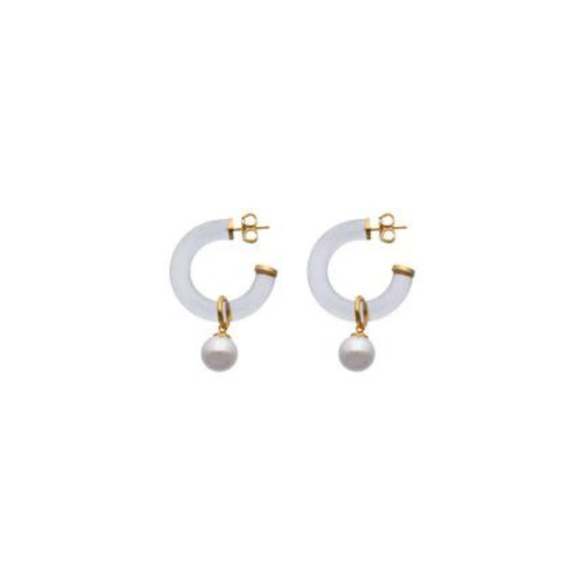 Ayla Crystal Hoop Earrings - Karlas Jewelry & Gifts