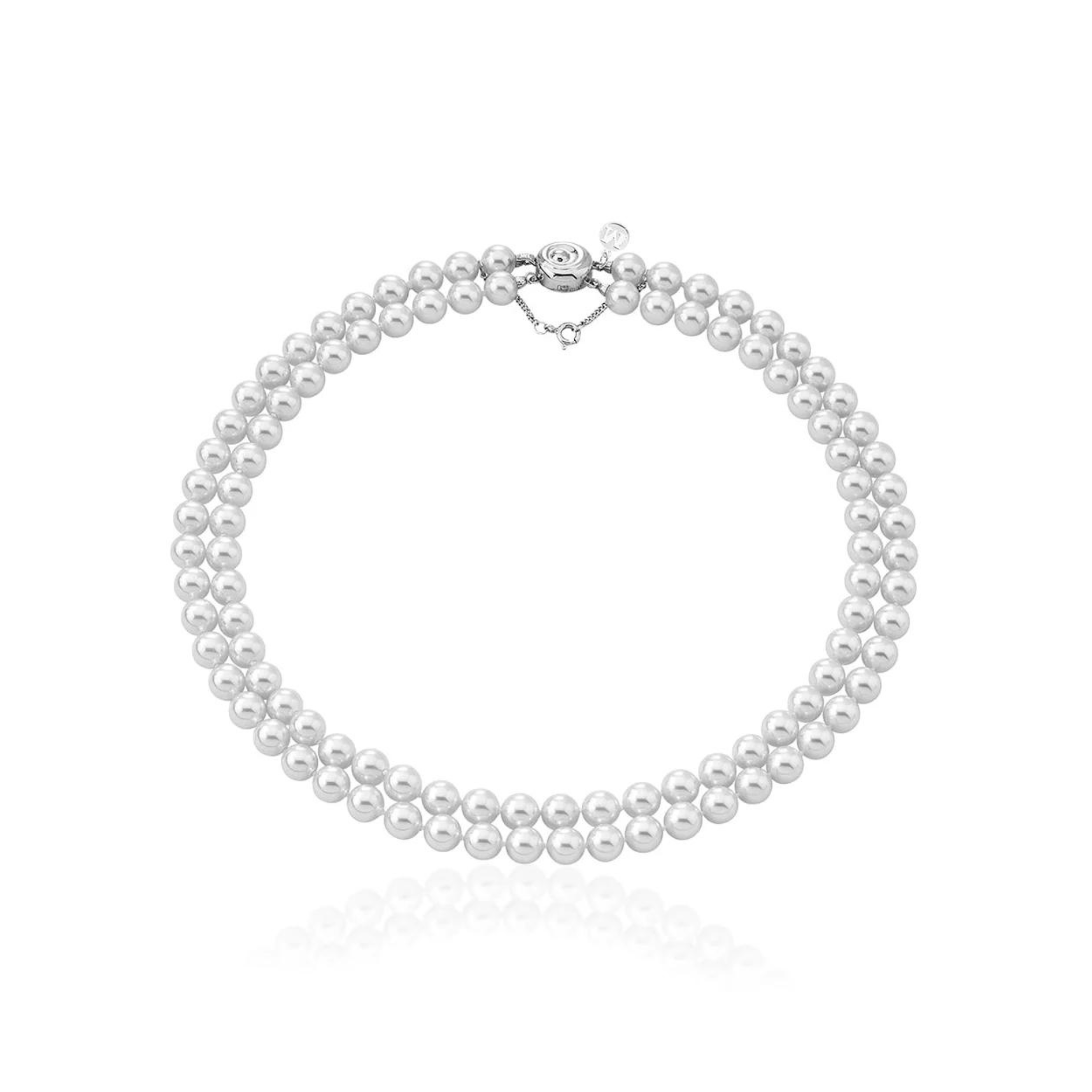 Luna Double Strand Pearl Necklace - Karlas Jewelry & Gifts