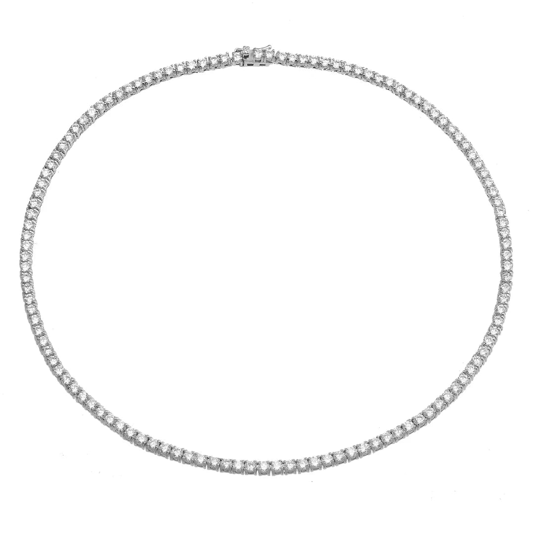 The Classic 3mm Tennis Necklace - Karlas Jewelry & Gifts