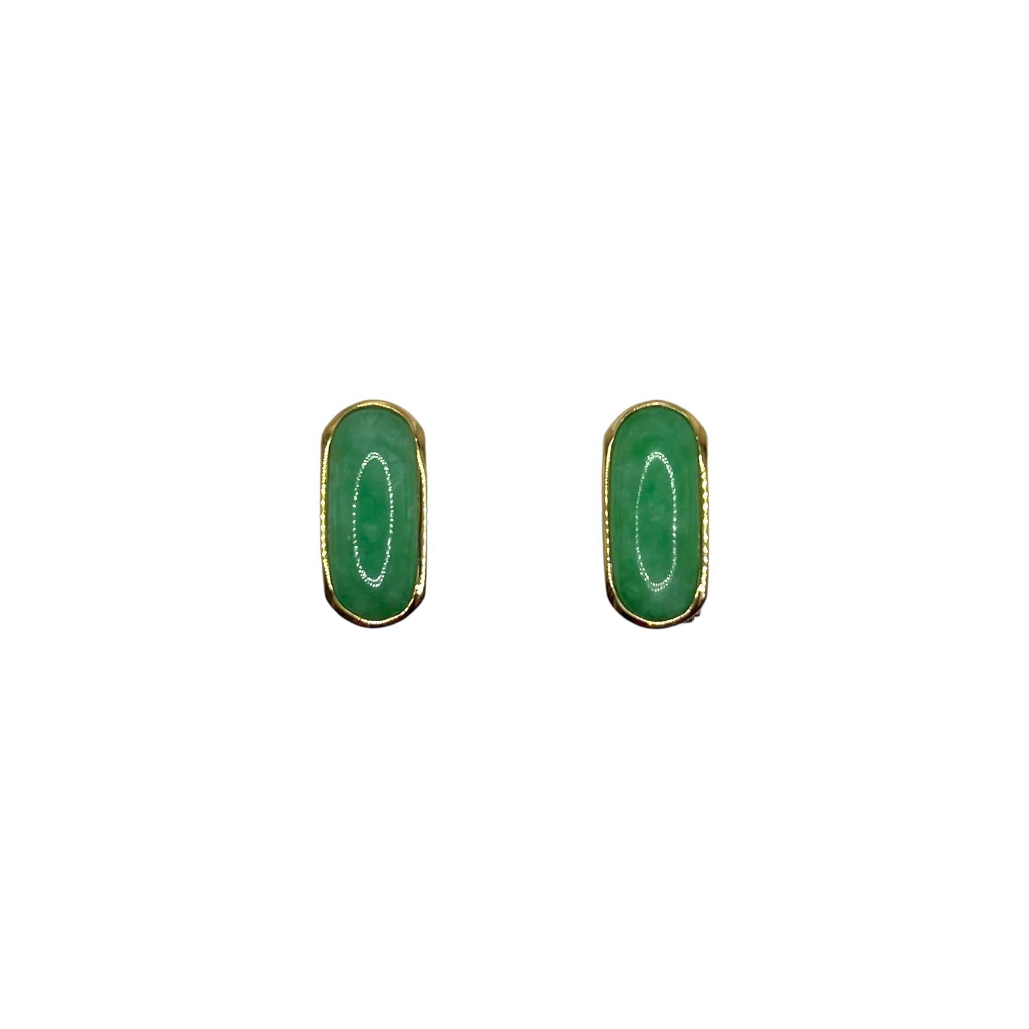 14k Jade Earrings - Karlas Jewelry & Gifts