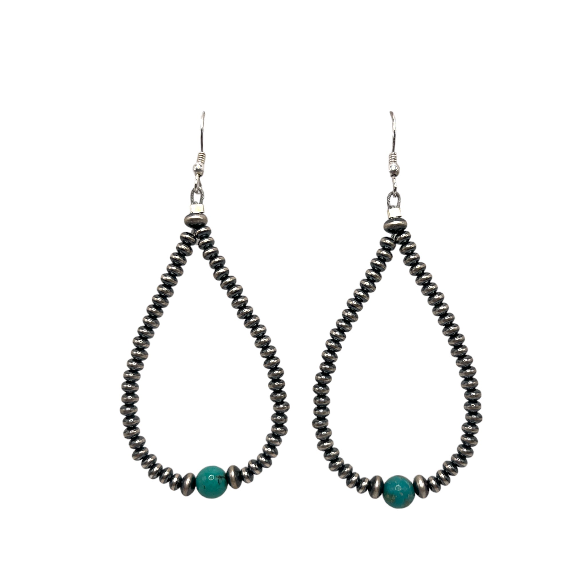 Navajo Pearl Teardrop Earrings - Karlas Jewelry & Gifts