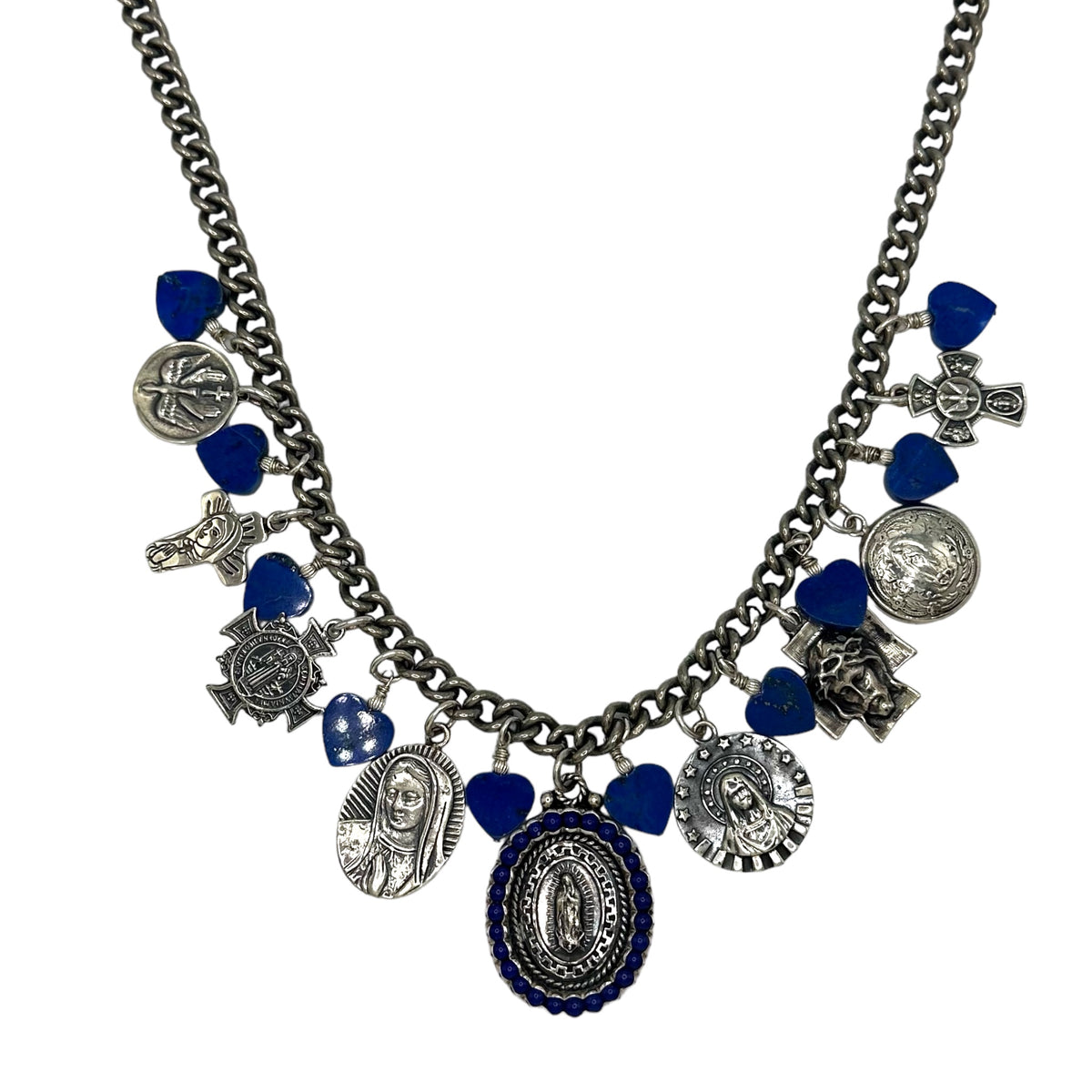 【2plan】24SS★ [LAN ARCHIVE] Multi Charm necklace 2plan】24SS☆ [LAN ARCHIVE] Multi Charm necklace