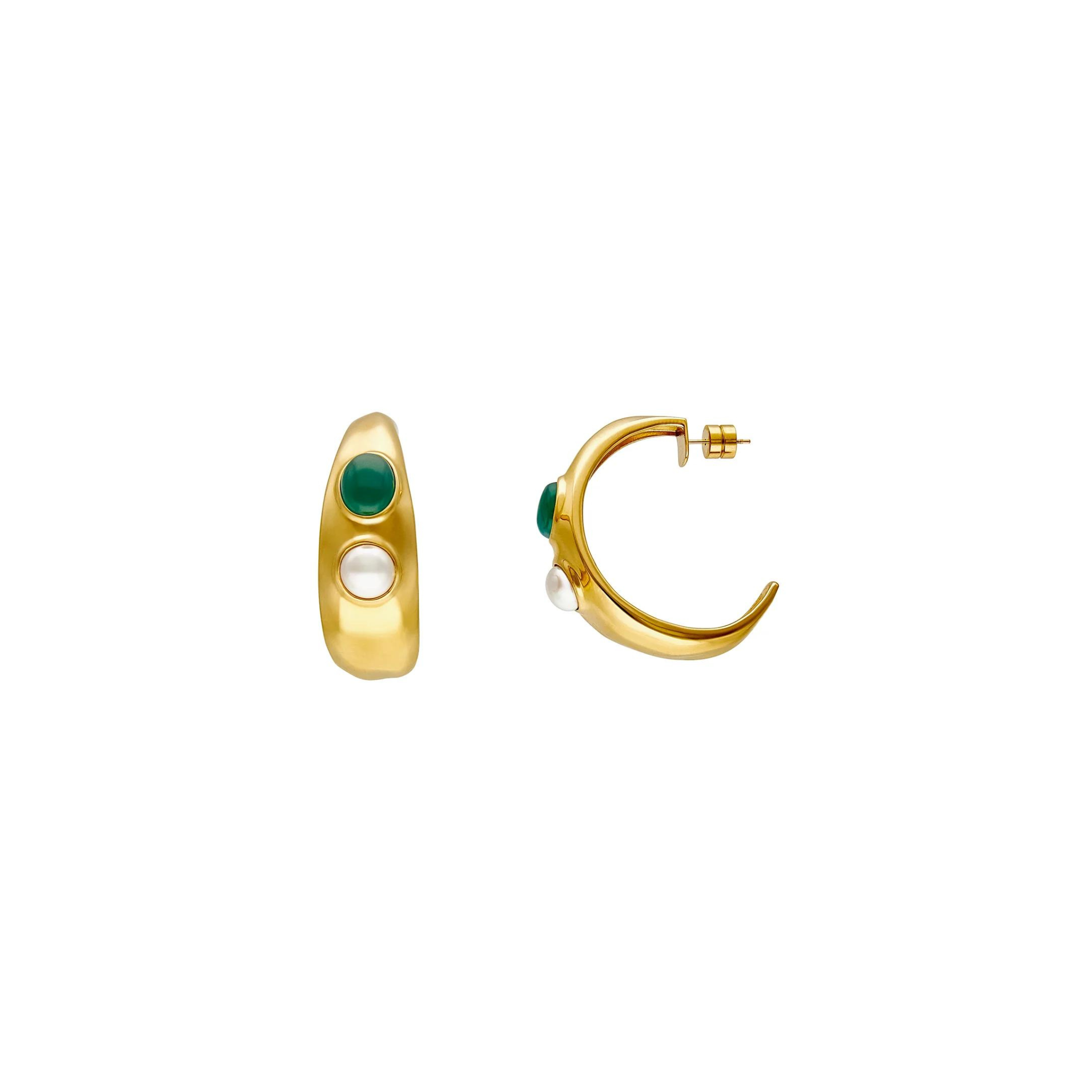 Feme Large Hoop Earrings - Karlas Jewelry & Gifts