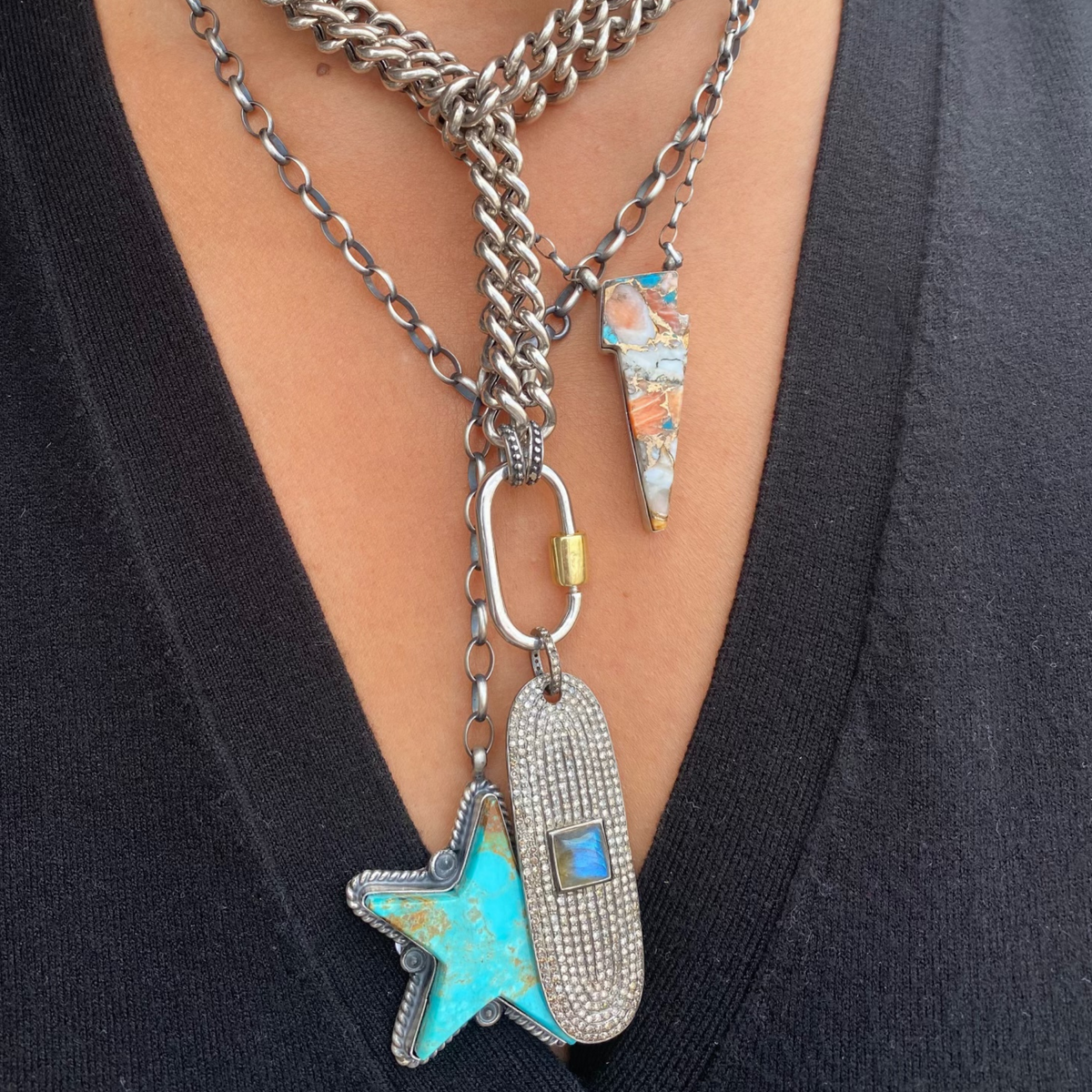 Lightning Bolt Necklace | Karlas Jewelry & Gifts