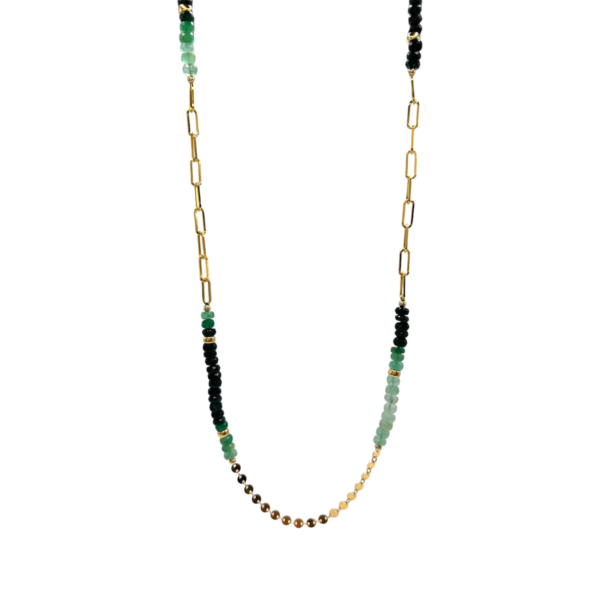 【2plan】24SS★ [LAN ARCHIVE] Clear Beaded Chain Necklace 2plan】24SS☆ [LAN ARCHIVE] Clear Beaded Chain Necklace