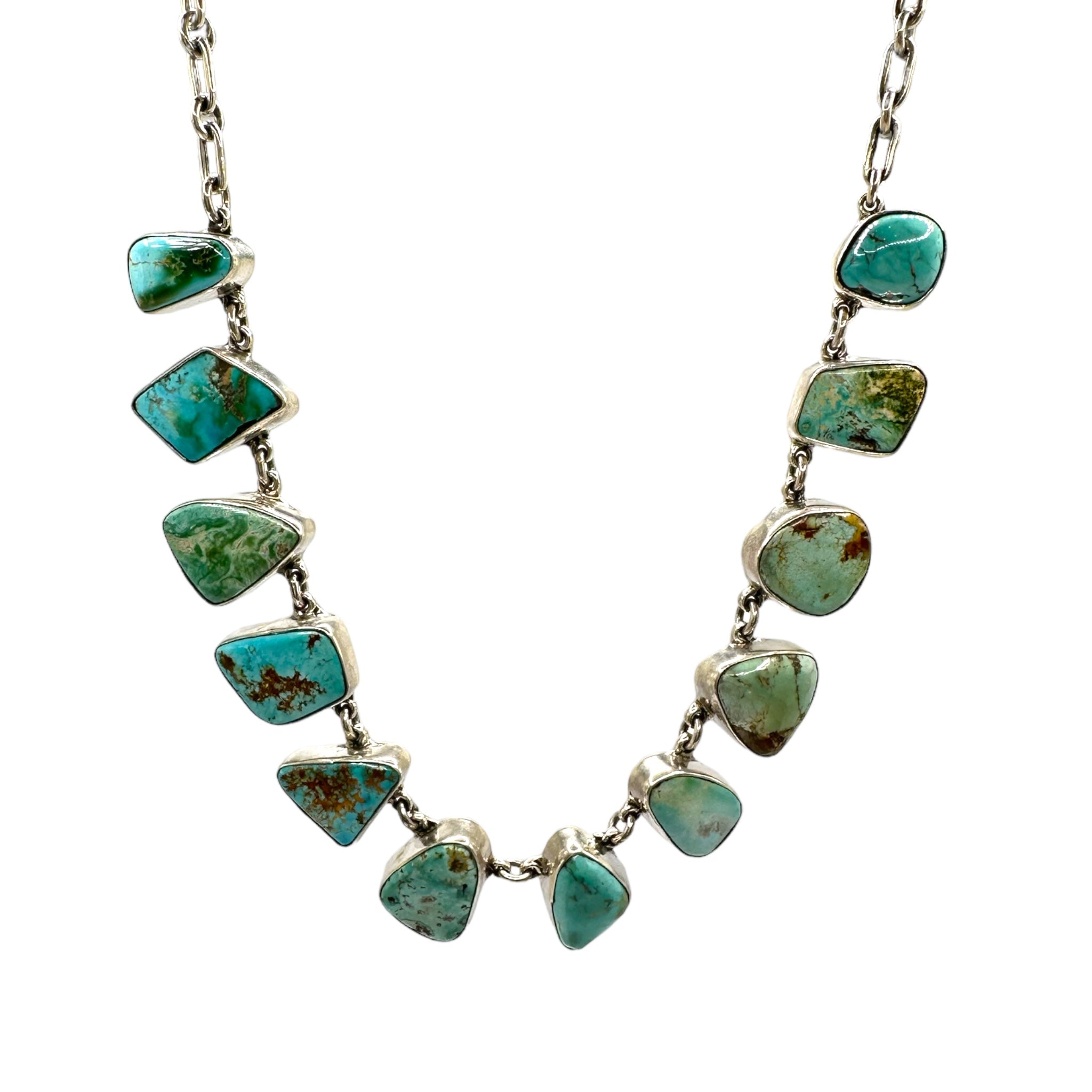 Federico Mixed Turquoise Necklace - Karlas Jewelry & Gifts