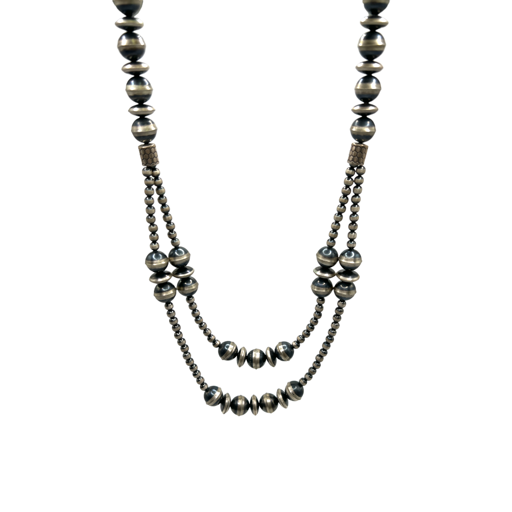 Navajo Pearl Double Necklace - Karlas Jewelry & Gifts