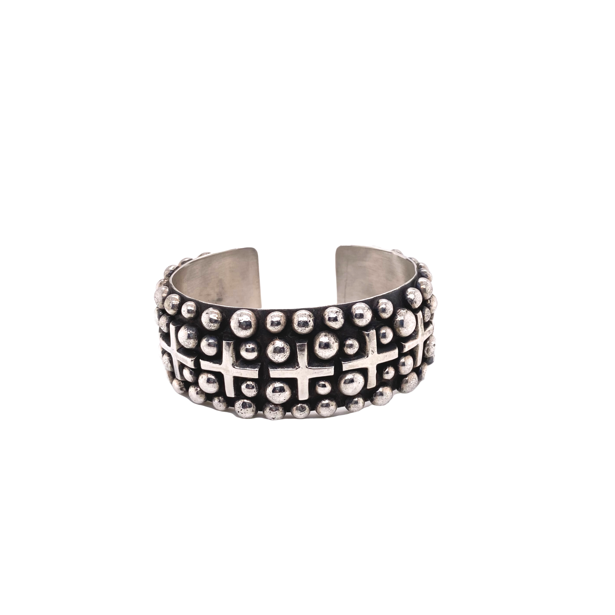 Native American Cross+ Bead Cuff - Karlas Jewelry & Gifts
