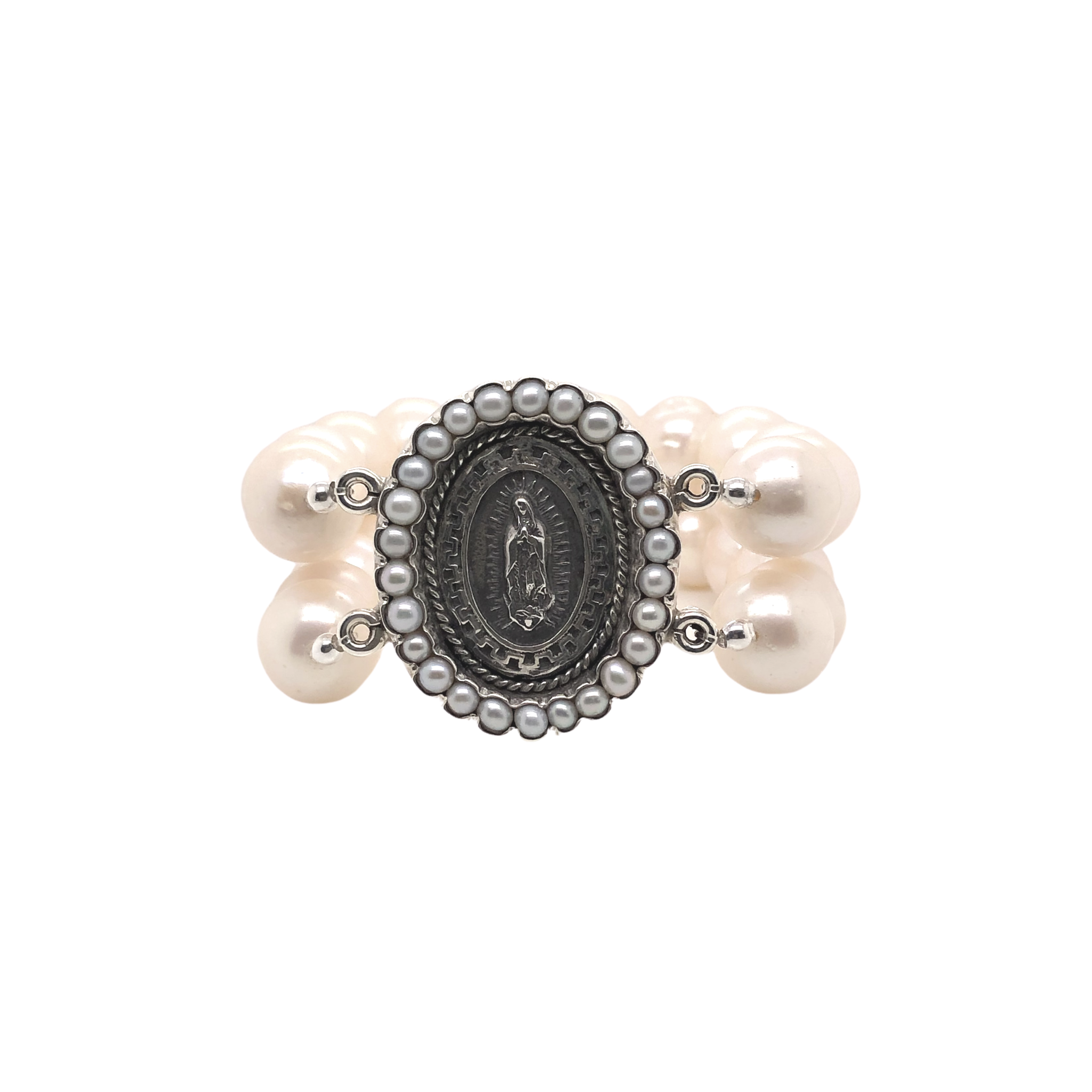 Virgen de Guadalupe Double Strand Bracelet - Karlas Jewelry & Gifts