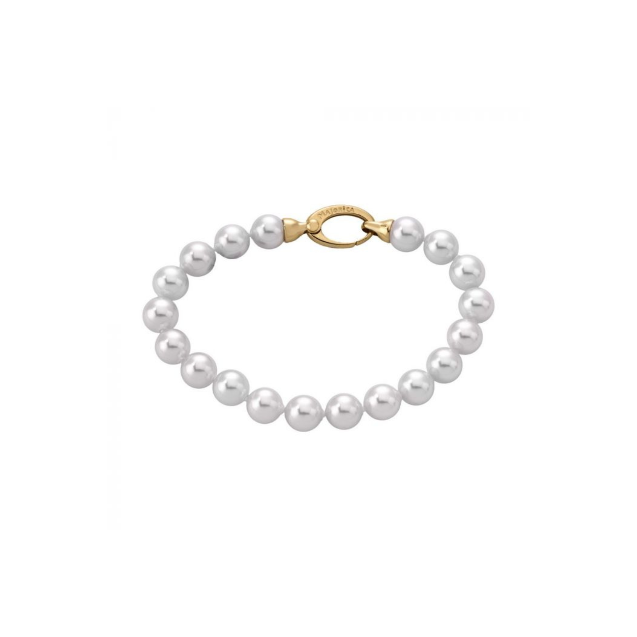 Majorica 8mm White Pearl Bracelet - Karlas Jewelry & Gifts