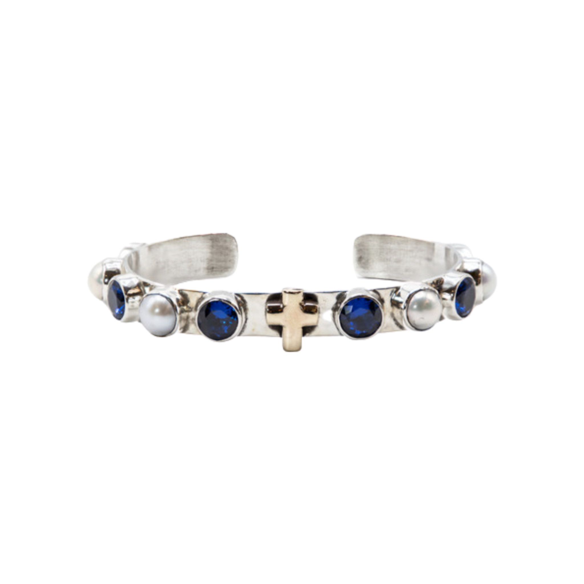 Misterio de un Rosario Mixed Birthstone Cuff - Karlas Jewelry & Gifts