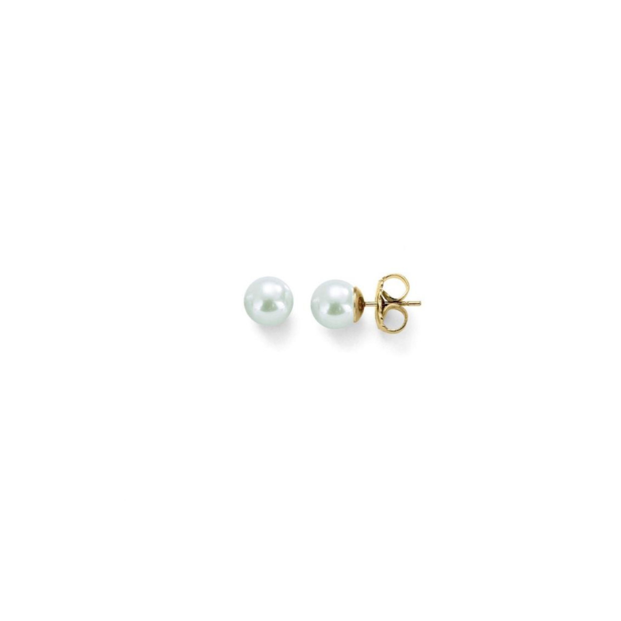 Majorica 6mm Pearl Studs - Karlas Jewelry & Gifts