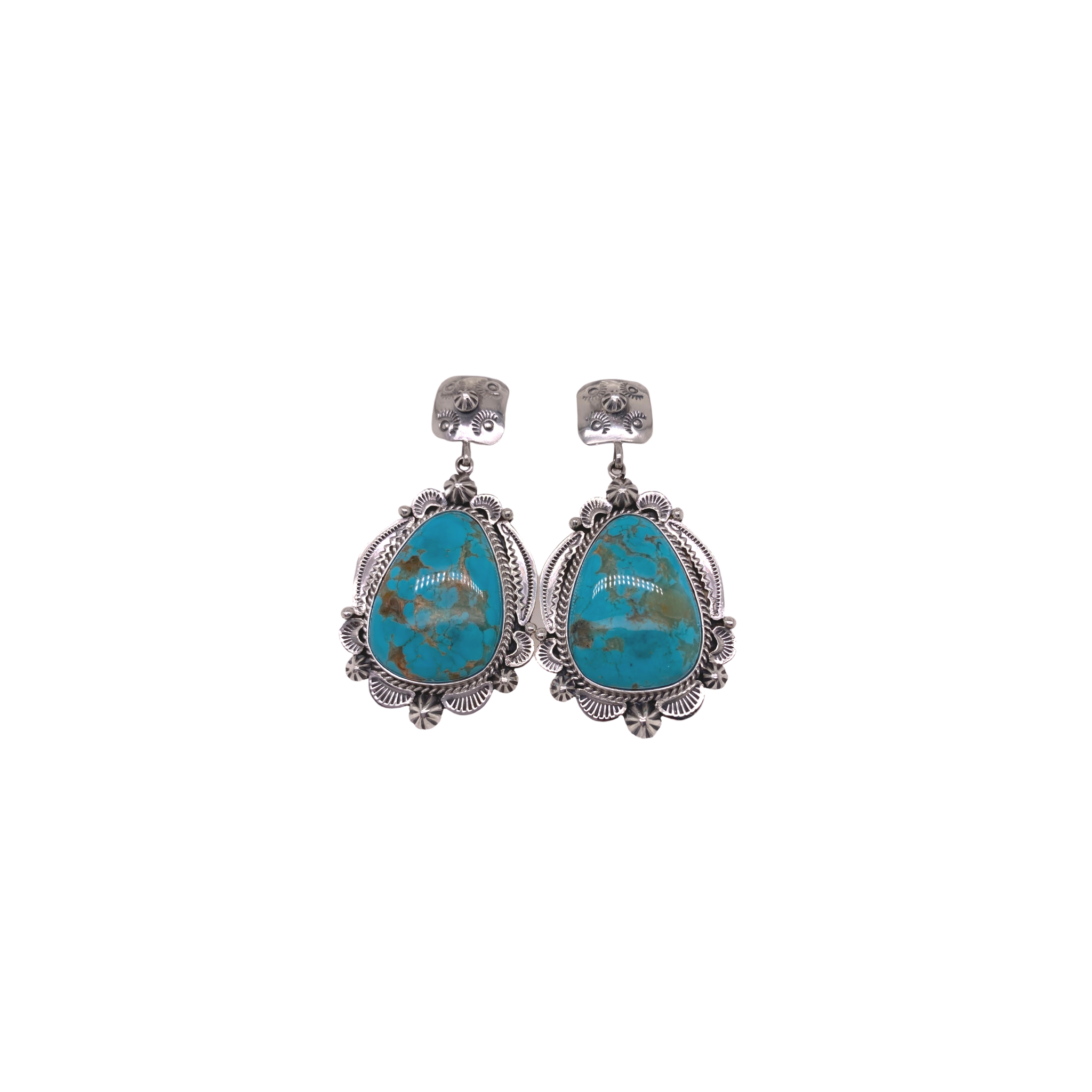 Native American Turquoise Earrings - Karlas Jewelry & Gifts