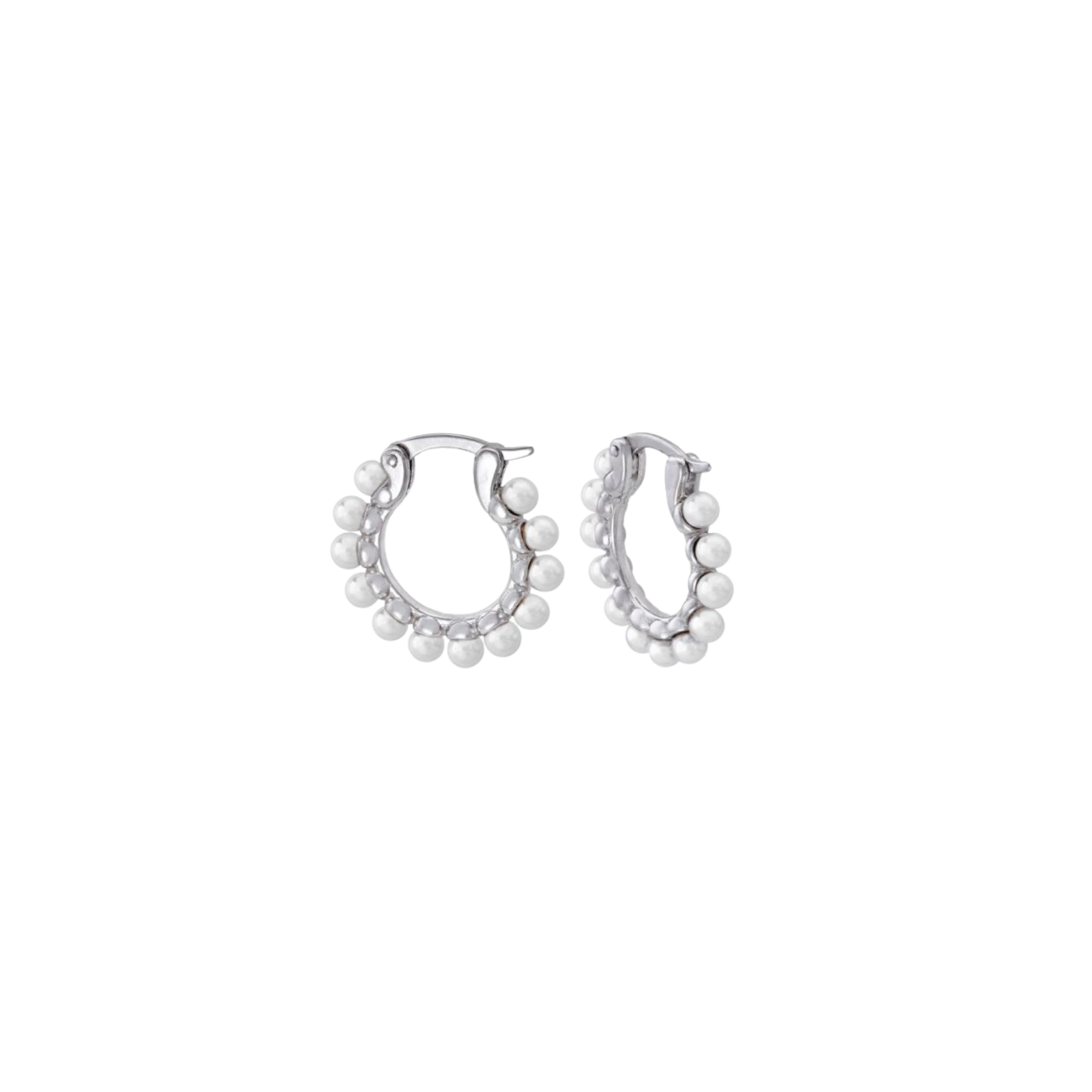 Majorica Ada Mini Hoops - Karlas Jewelry & Gifts