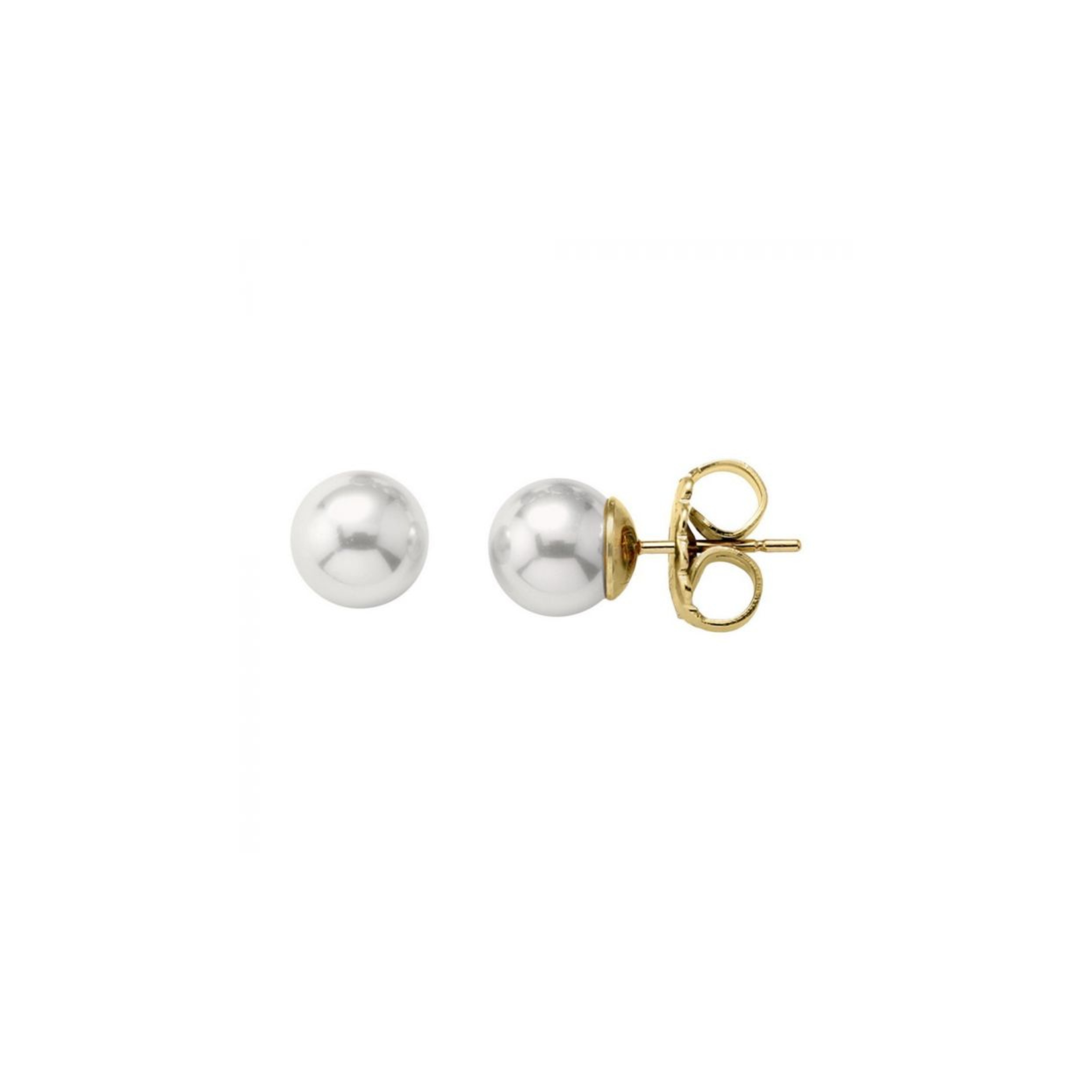 Majorica 8mm Pearl Studs - Karlas Jewelry & Gifts