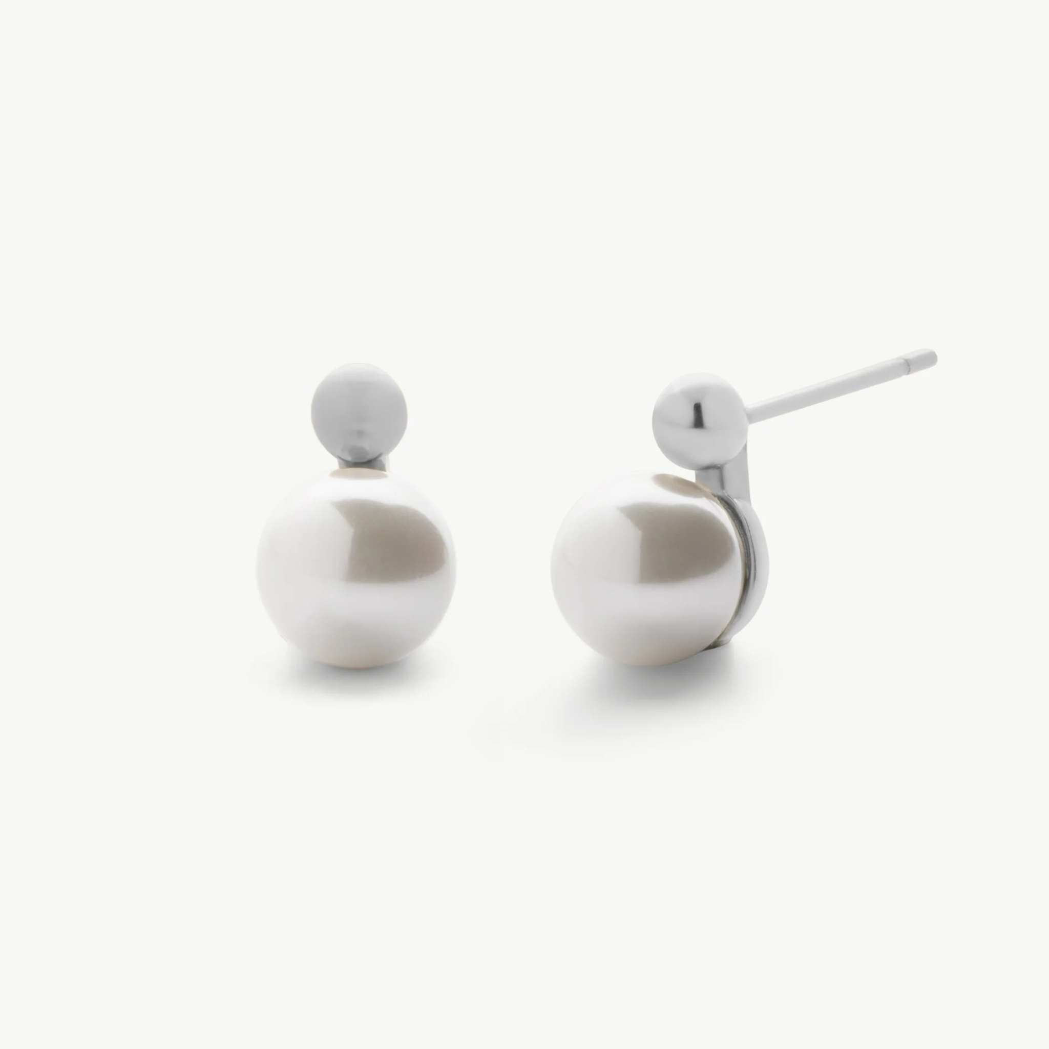 Aura 8mm Pearl Earrings - Karlas Jewelry & Gifts