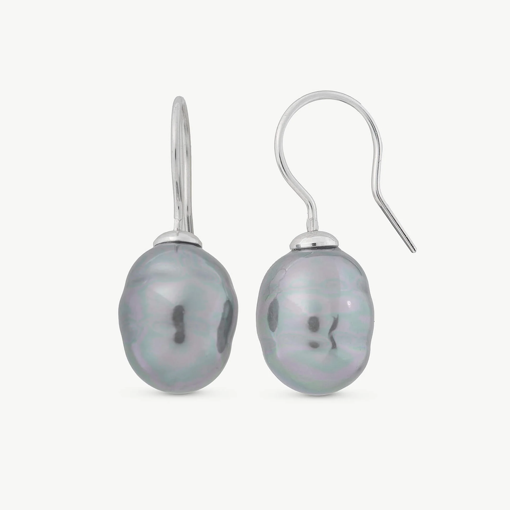 Agora 12mm Pearl Baroque Earrings - Karlas Jewelry & Gifts