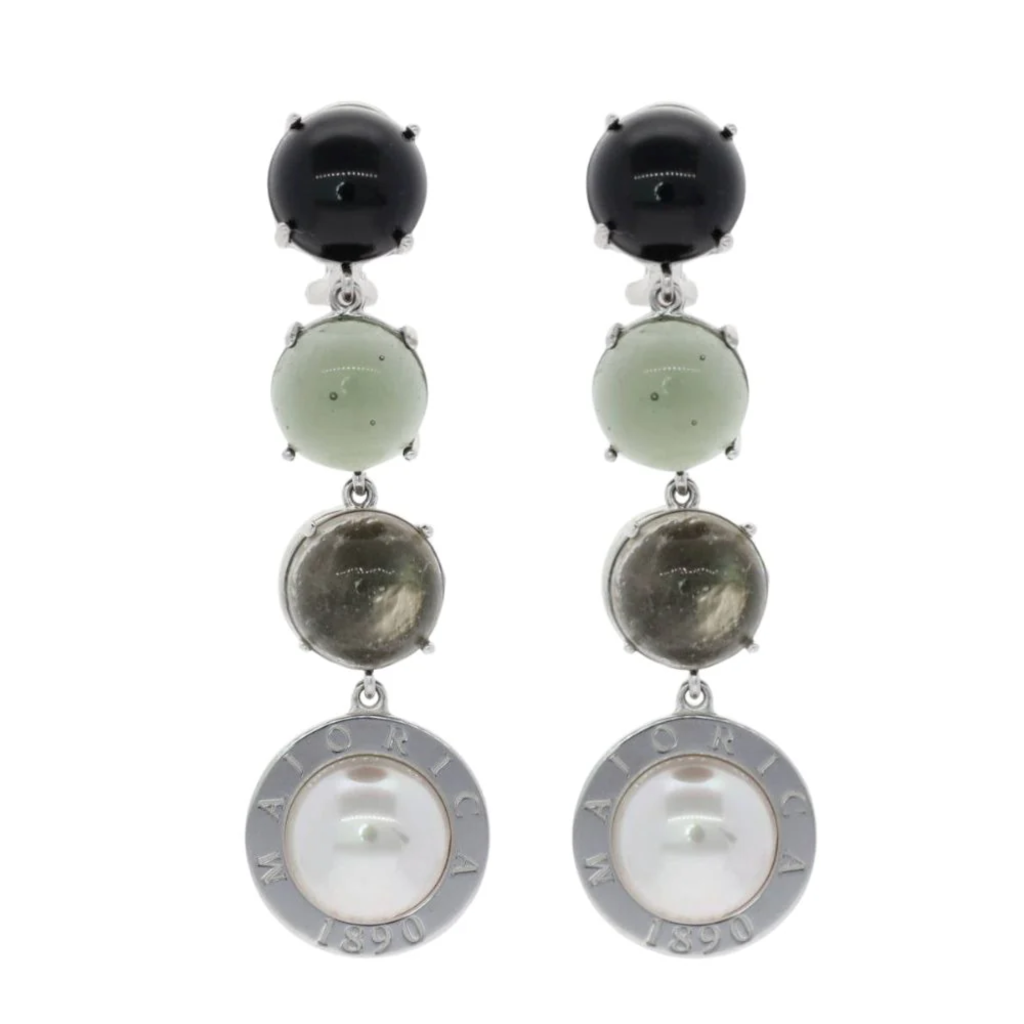 Algaida Button Pearl Earrings - Karlas Jewelry & Gifts