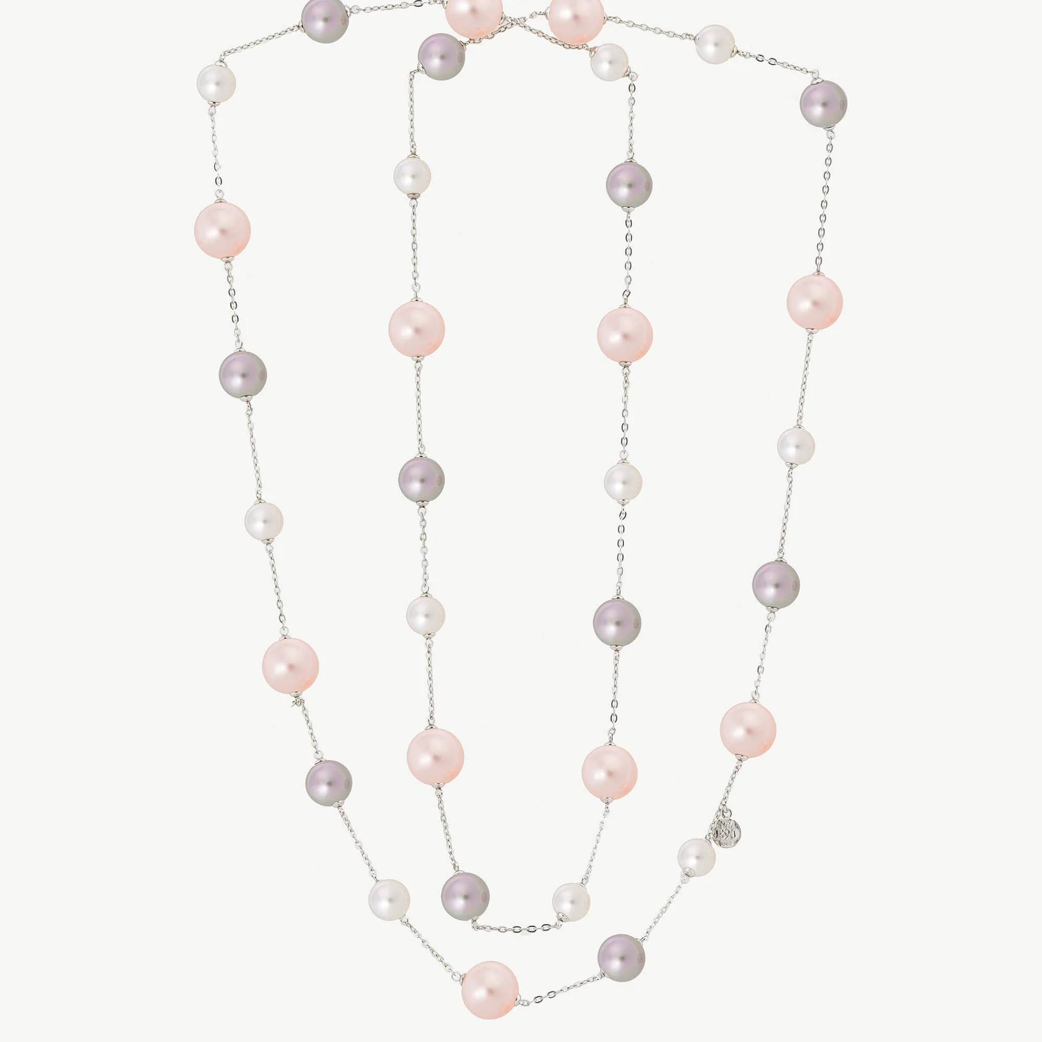 Ilusion Long Multi-Pearl Necklace - Karlas Jewelry & Gifts