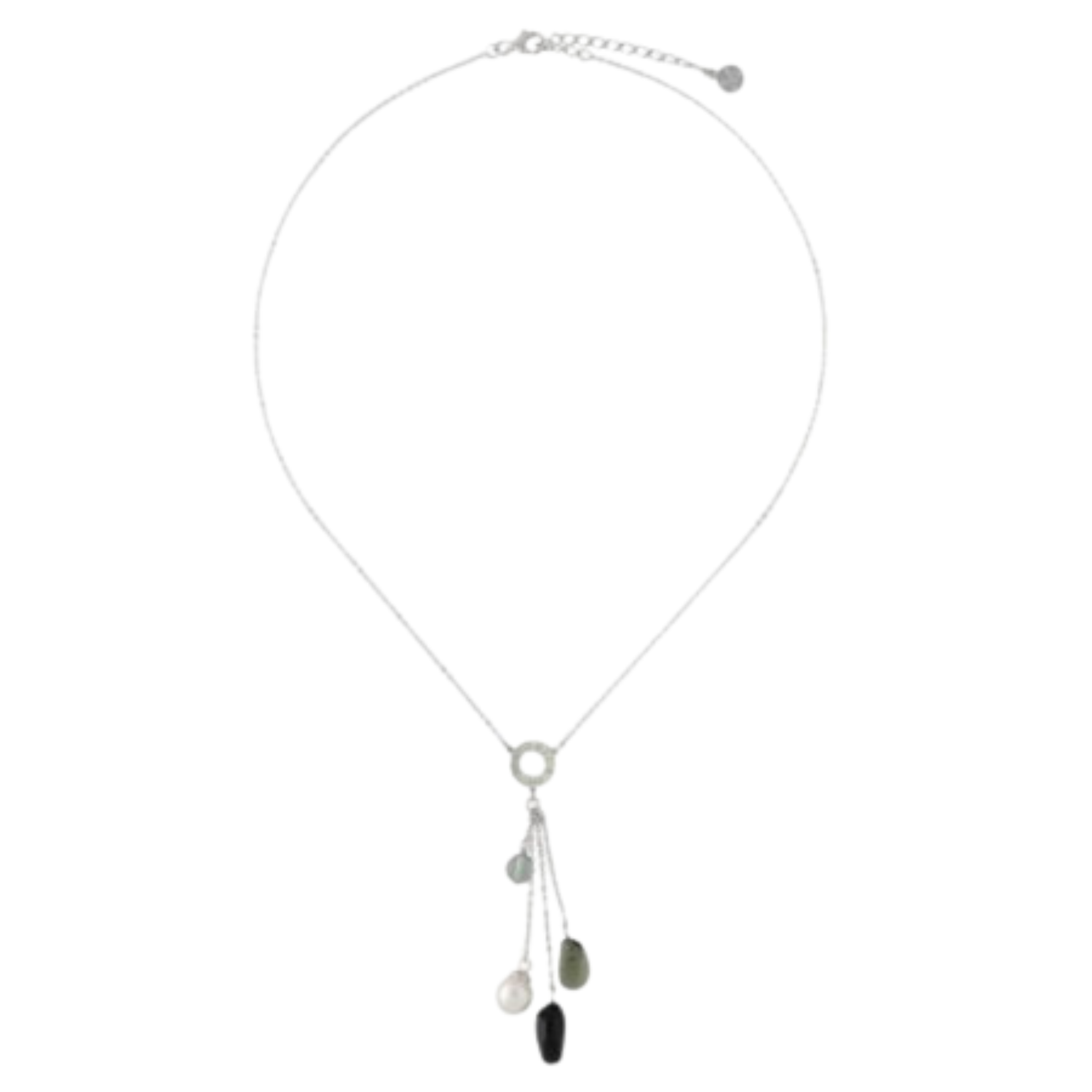 Algaida Dangle 8mm Pearl Necklace - Karlas Jewelry & Gifts