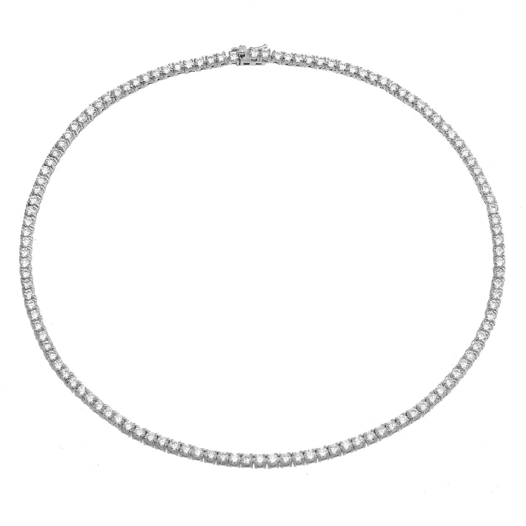 The Classic 3mm Tennis Necklace - Karlas Jewelry & Gifts