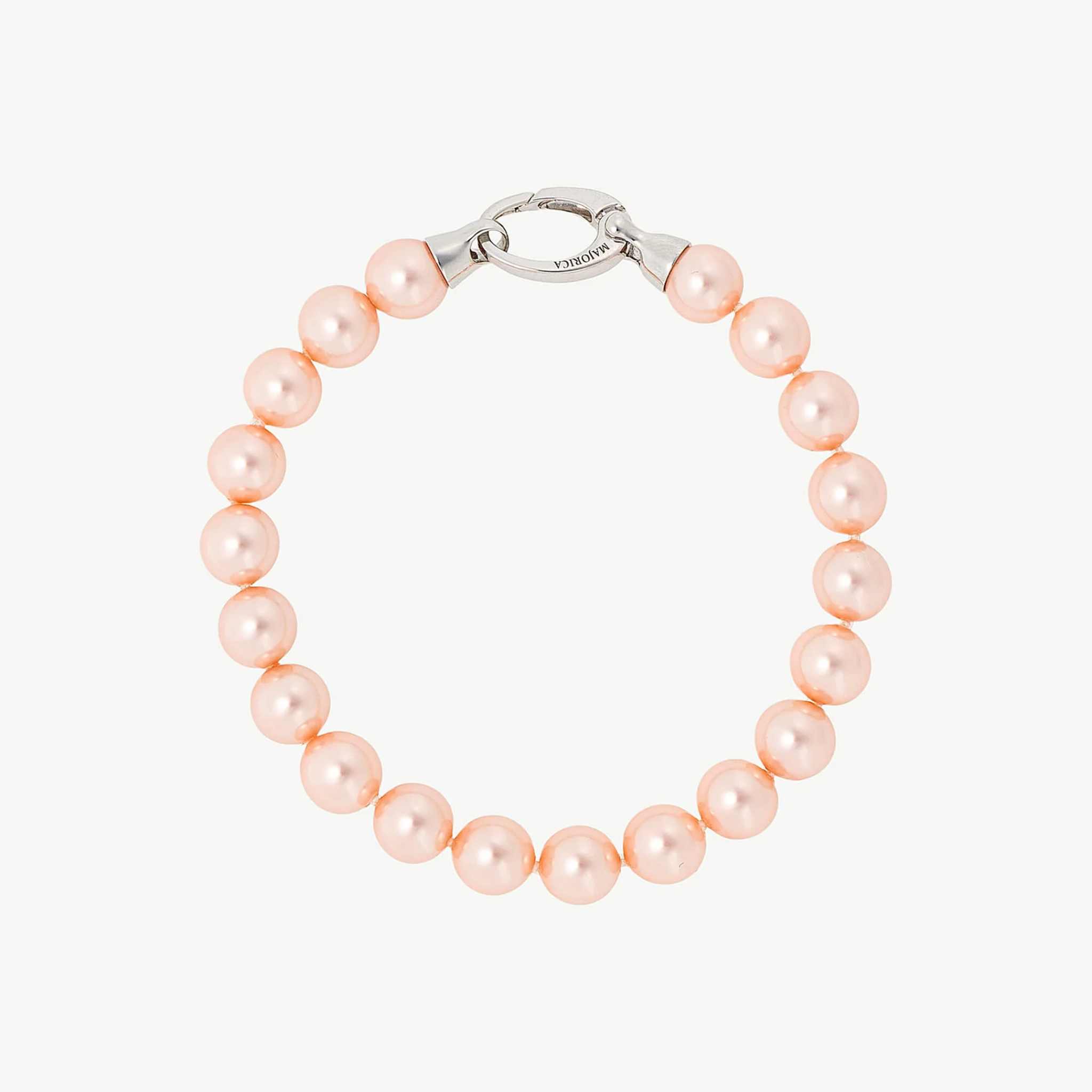 Lyra 8mm Pink Pearl Bracelet - Karlas Jewelry & Gifts
