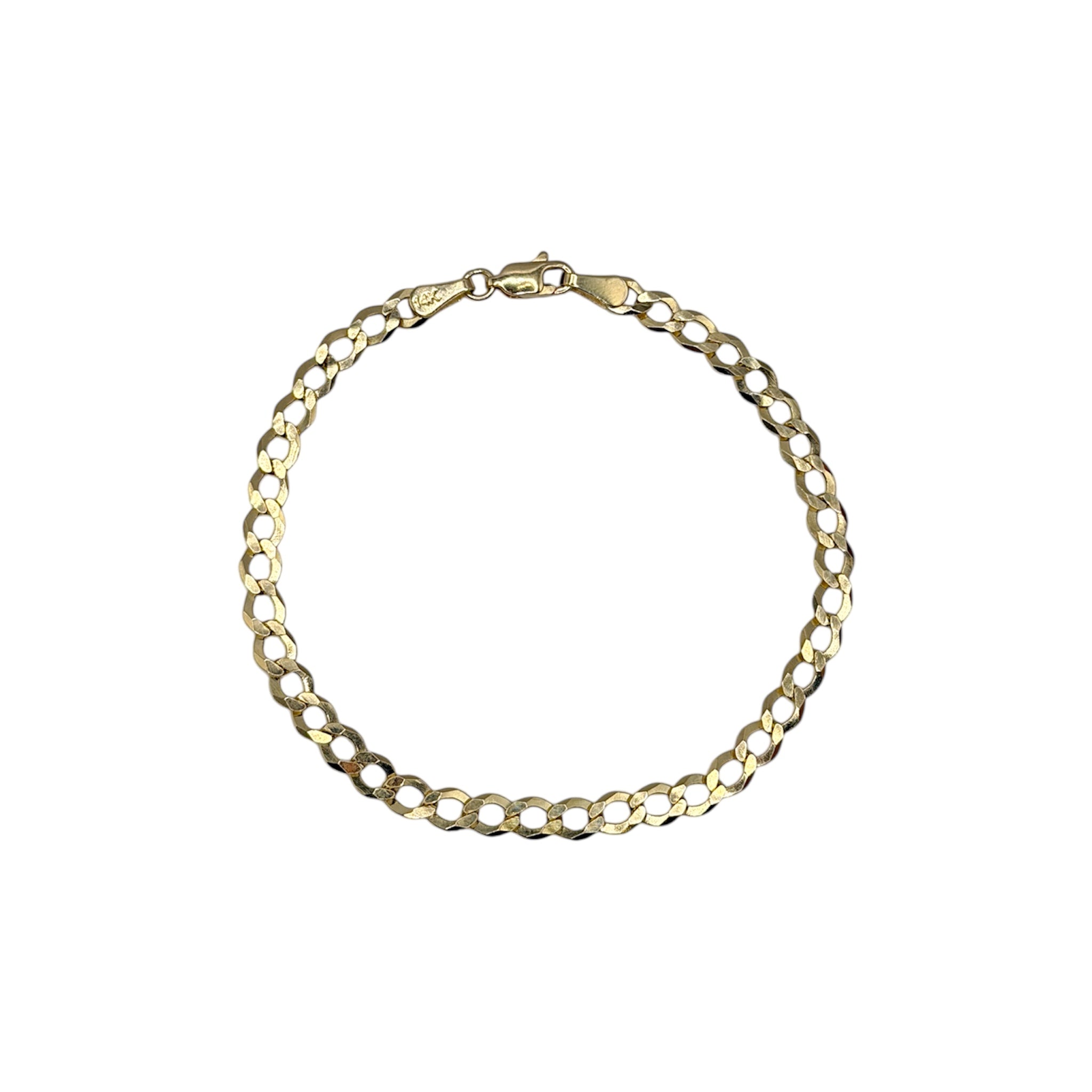14K Curb Link Bracelet - Karlas Jewelry & Gifts
