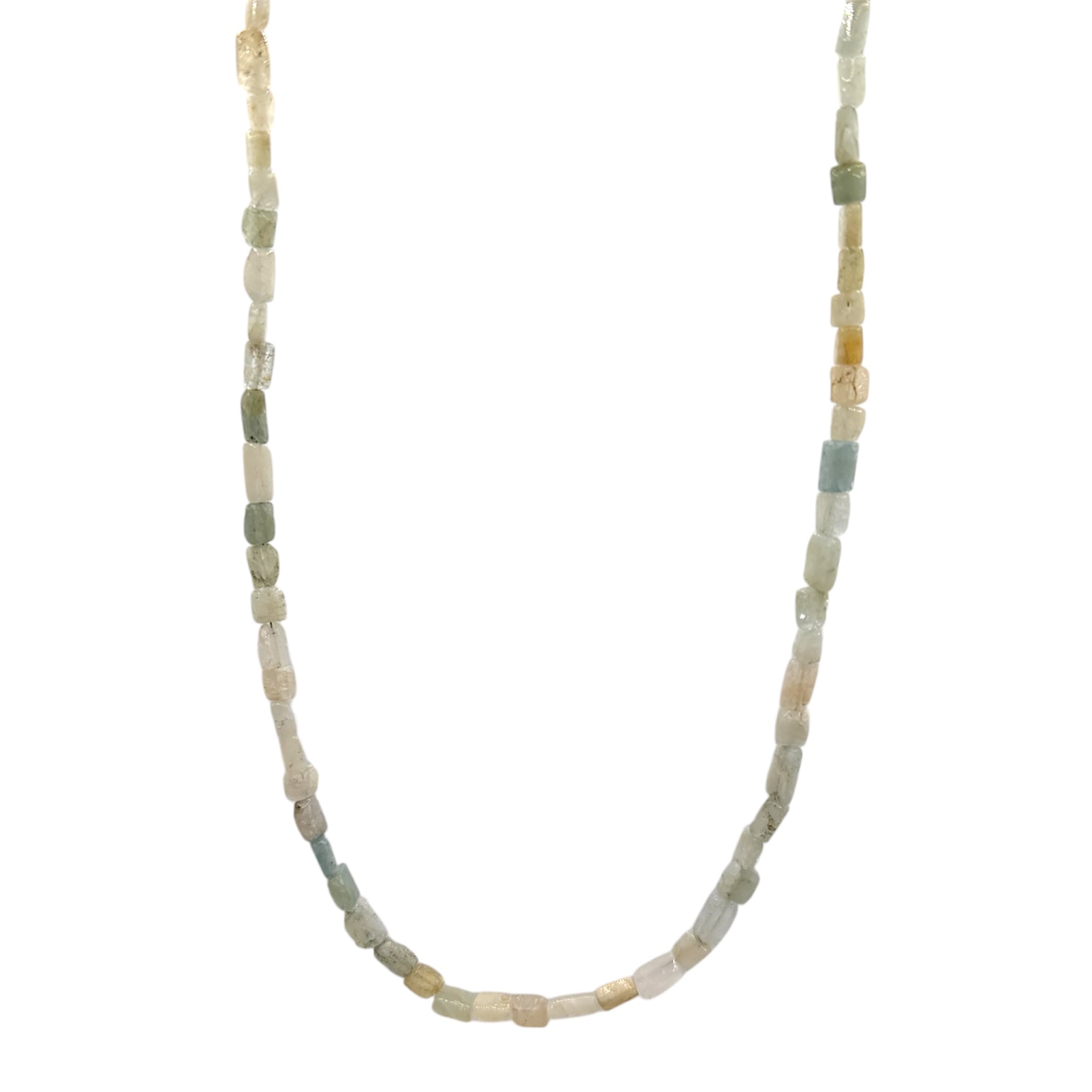 Natural Aquamarine Necklace - Karlas Jewelry & Gifts