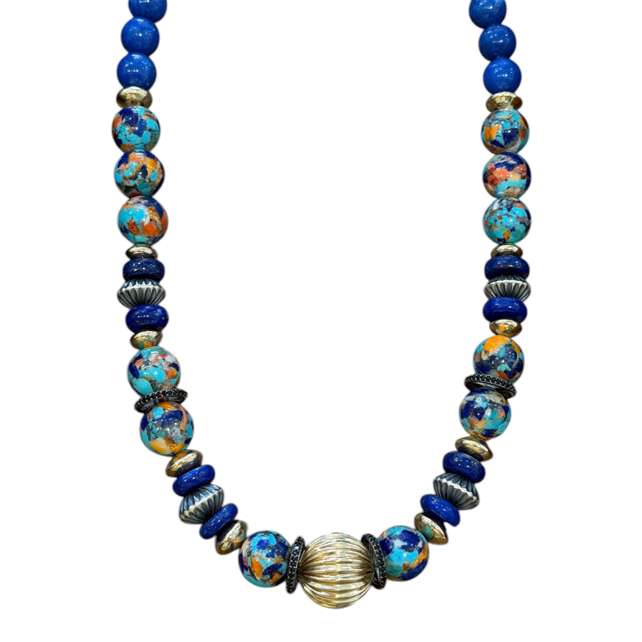 Dahlia Mixed Bead Necklace - Karlas Jewelry & Gifts