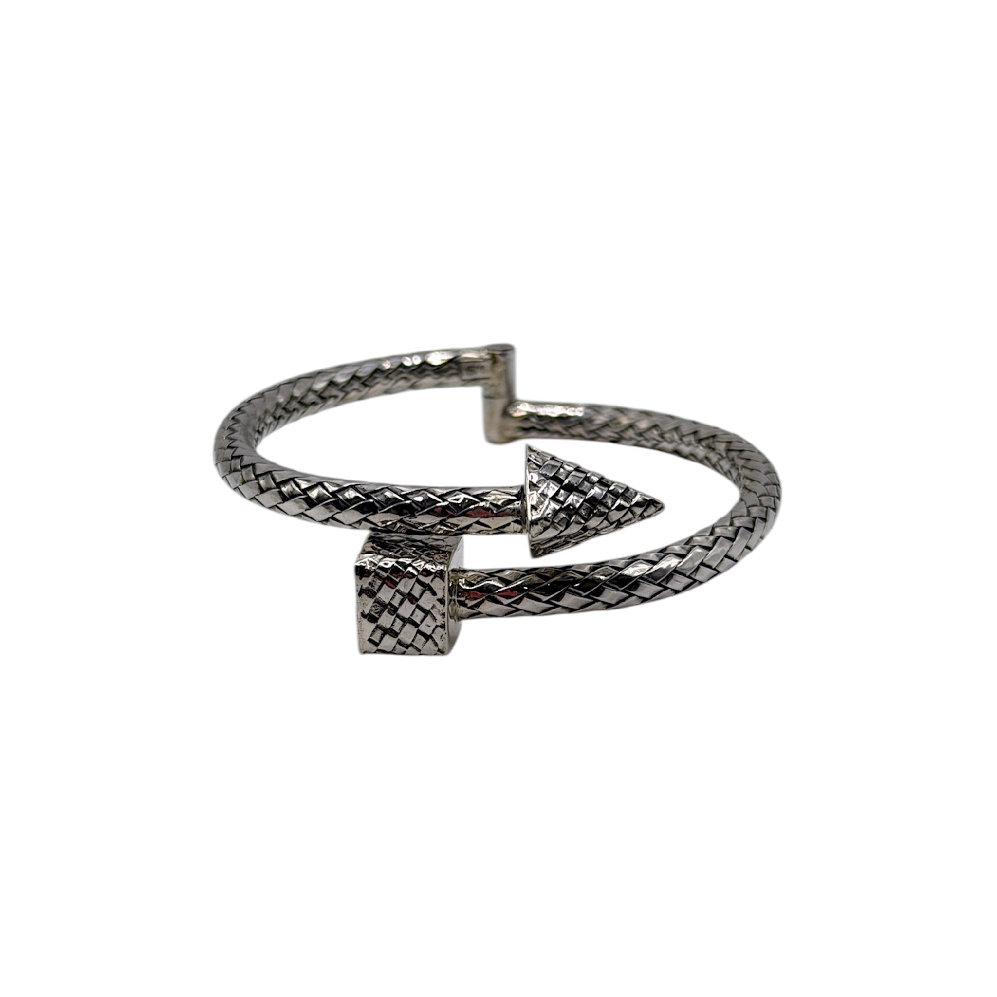 Woven Arrow Bangle - Karlas Jewelry & Gifts