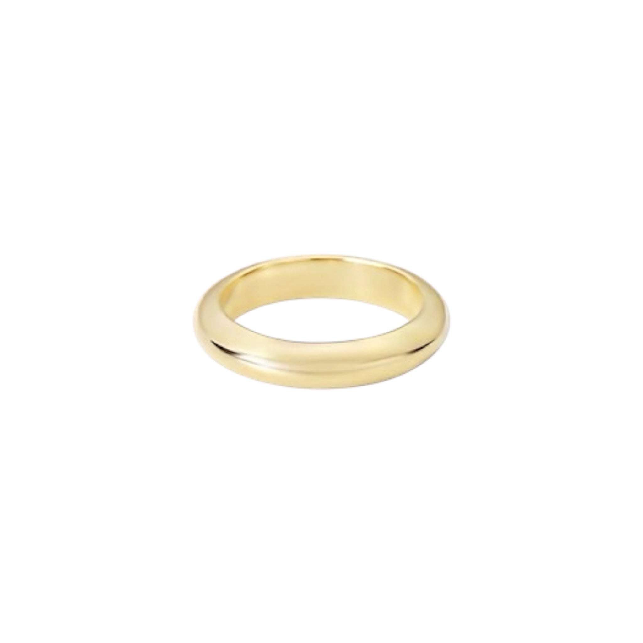 14K 4mm Donut Ring - Karlas Jewelry & Gifts