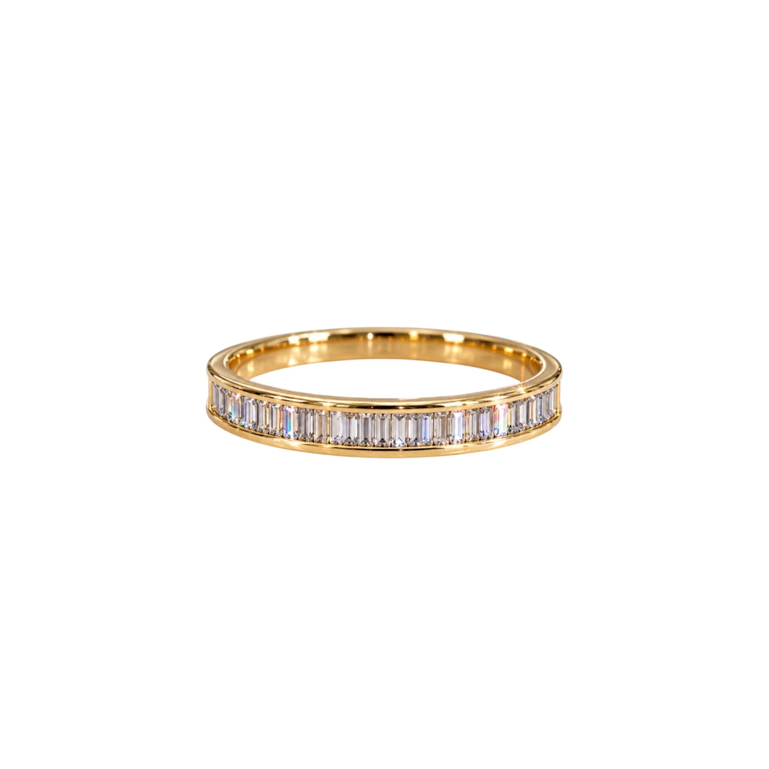 14k Channel Set Diamond Ring - Karlas Jewelry & Gifts