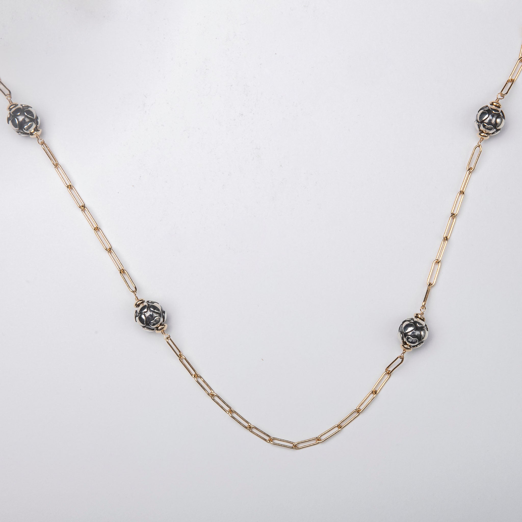 Amorcito Corazon Link Necklace - Karlas Jewelry & Gifts