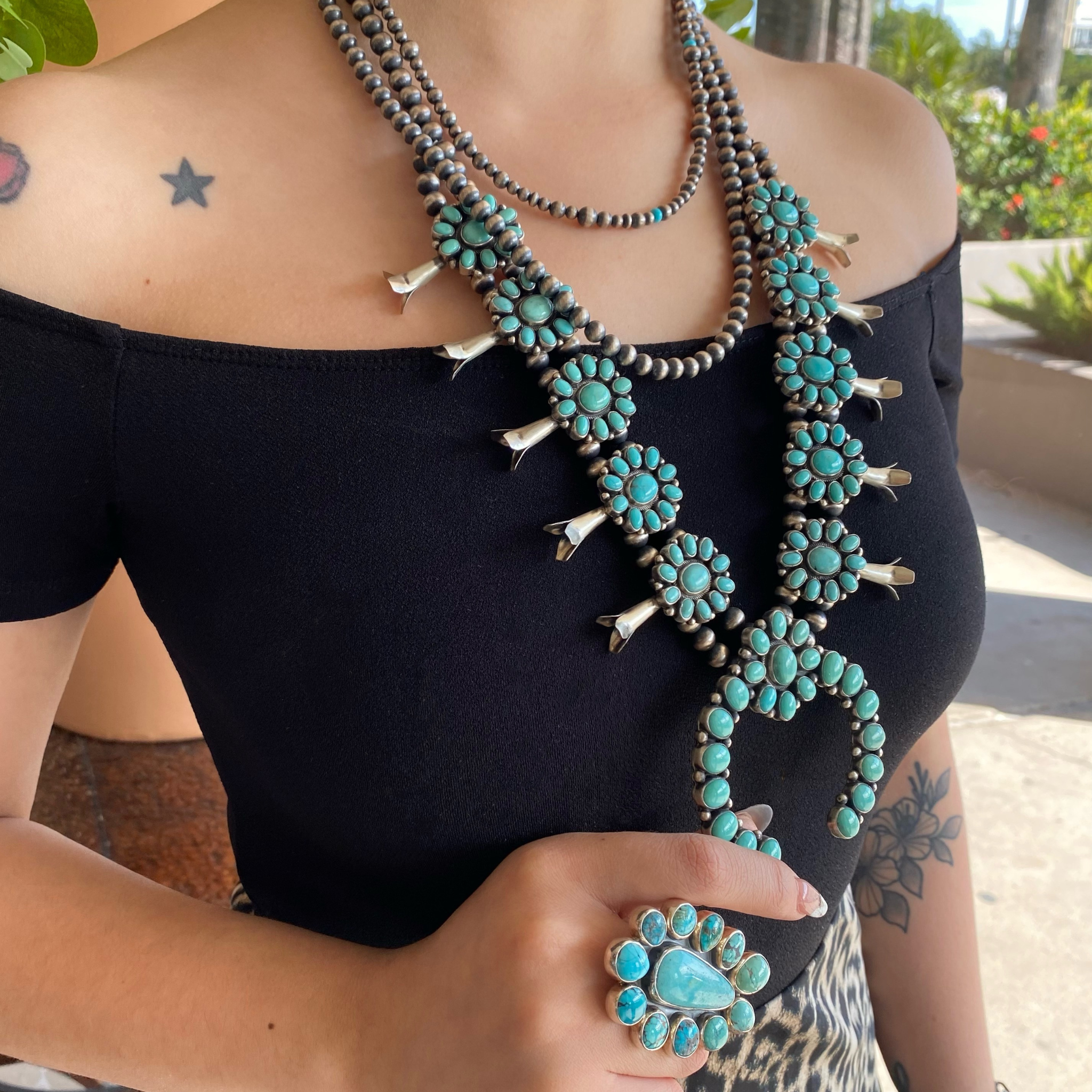 Mini squash 2025 blossom necklace