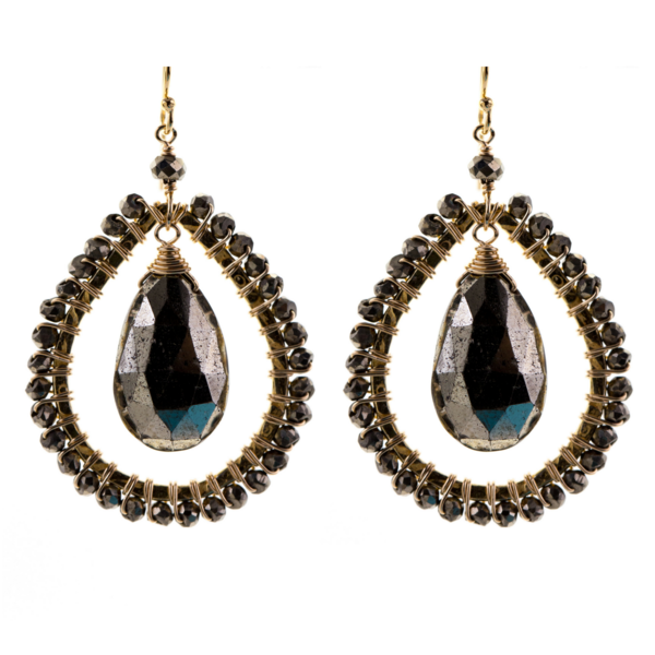 Large Tear Drop Earrings in Turquoise - Karlas Jewelry & Gifts