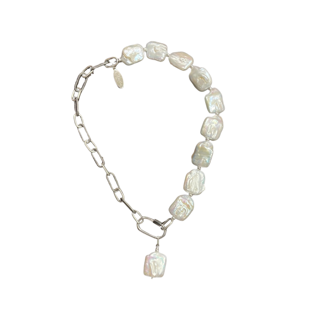 Adriata Baroque Pearl Necklace - Carly Paiker